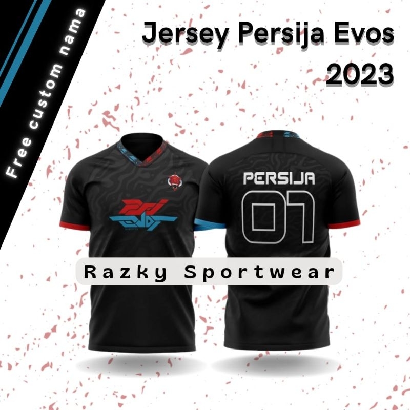 Jersey Persija Evos 2022-2023 FREE CUSTOM NAMA