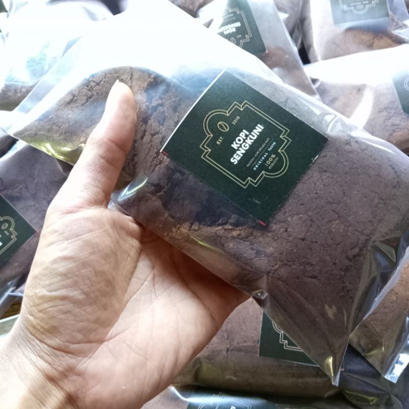 

Kopi bubuk Robusta murni Cap KOPI SENGKUNI original 1000% kopi | TERMURAH