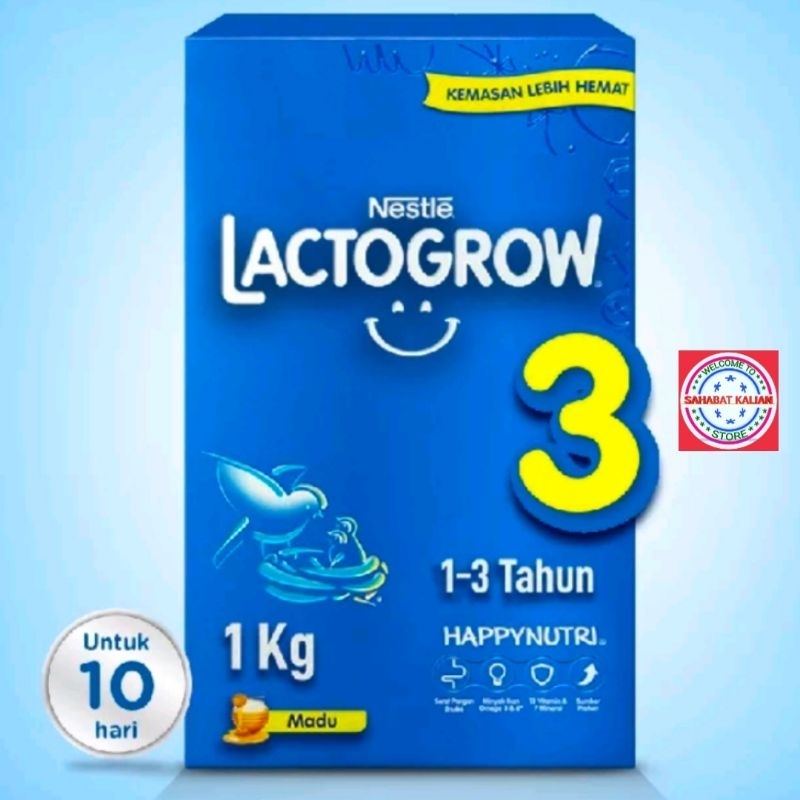 NESTLE LACTOGROW 3 DAN  LACTOGROW 4 1KG