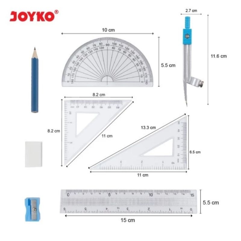 

Math Set / Jangka Joyko MS-82