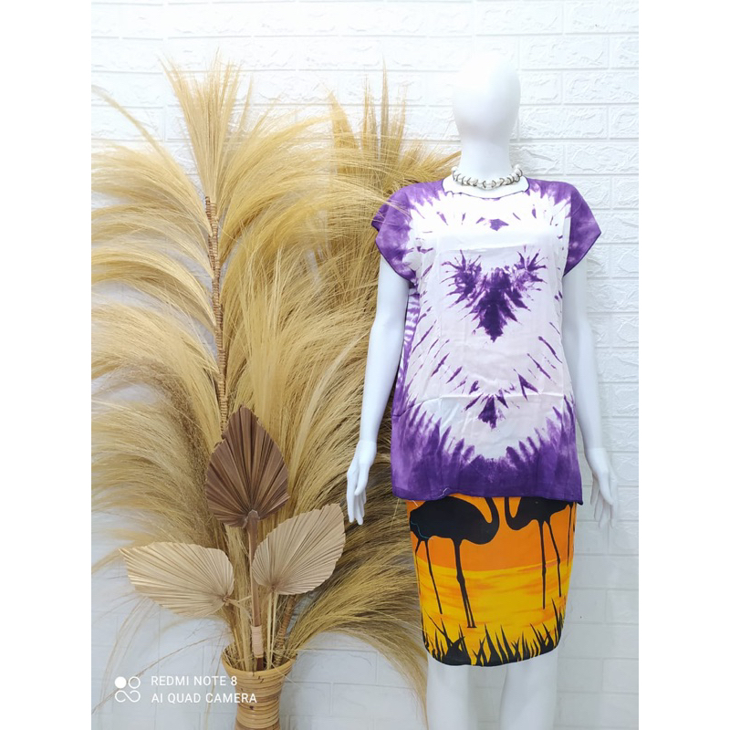 Atasan Blouse Bali Tie Dye