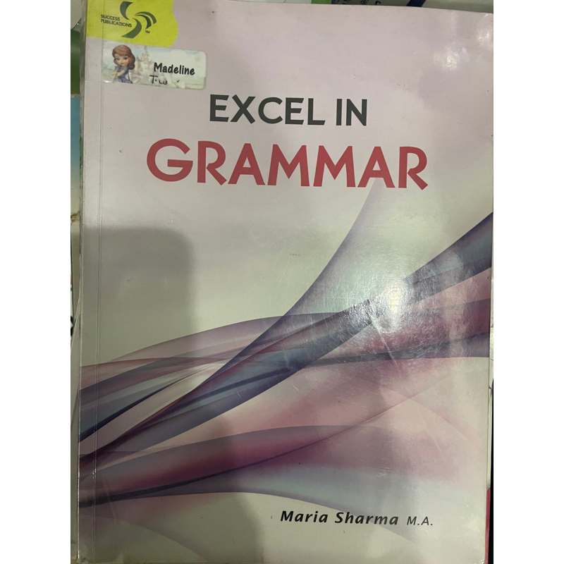 

Excel in grammar