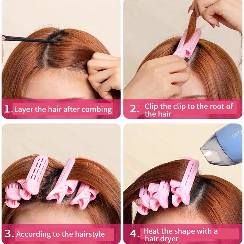 Roll Rambut Jepit Korea Hair- Jepitan Klip Gulung Volumizing Hair Poni