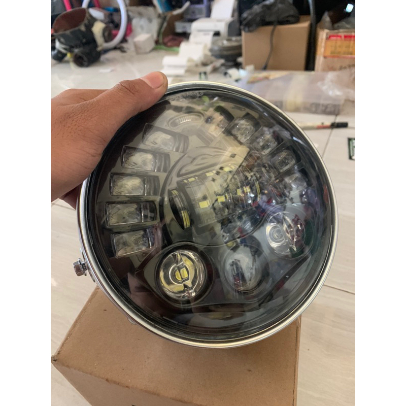 batok lampu depan ninja r ss import set daymaker