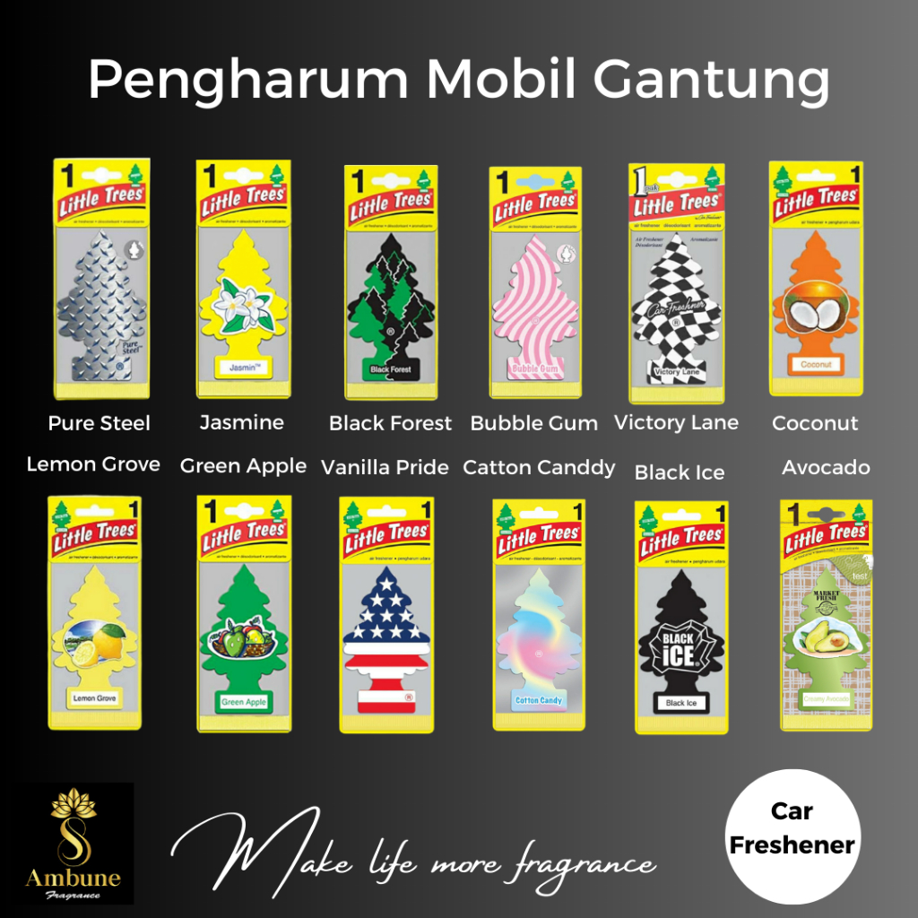 pengharum mobil gantung Lemon Grove Ambune