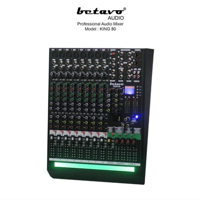 Professional Audio Mixer Betavo KING 80 mixer 8 channel king80