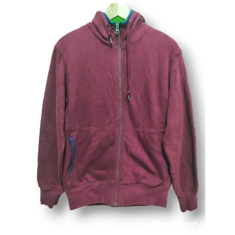 Jaket Sherpa Uniqlo Navajo