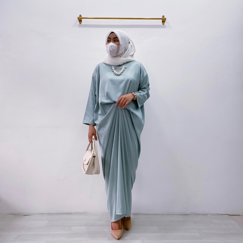 AURELA KAFTAN | GAMIS LEBARAN PAKAIAN WANITA DRESS MUSLIMAH