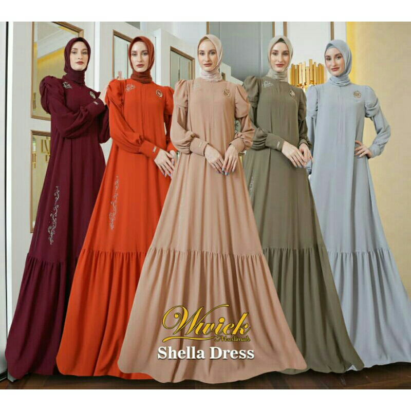 Shella Dress By WwiekMuslimah