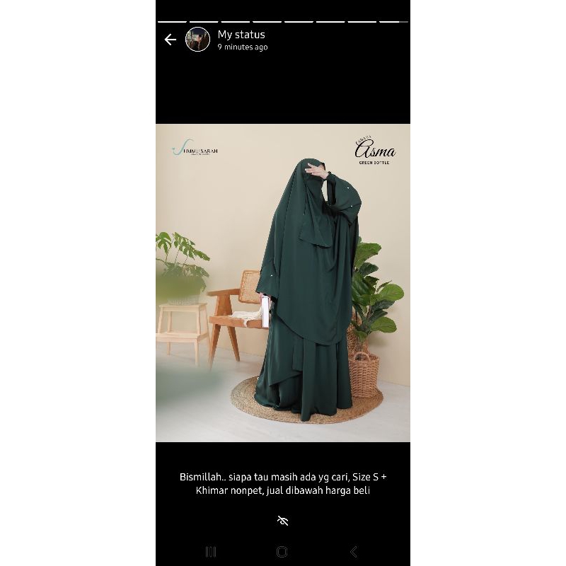 ASMA SERIES UMMU SARAH NEW WITH TAG UMMU SARAH ASMA SERIES