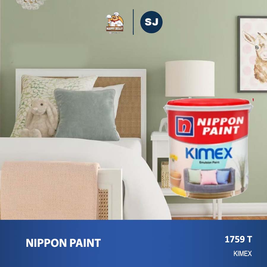 CAT TEMBOK NIPPON PAINT SWEET ESCAPADE NP BGG 1759 T SAGE GREEN CCM