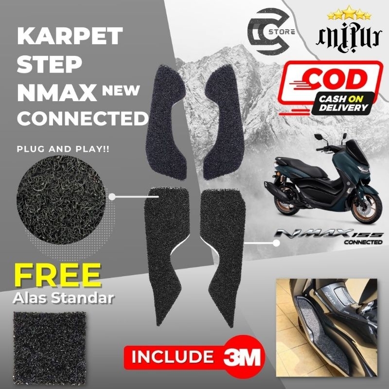 Karpet NMAX 2021 2022 / Karpet Mie NMAX 2021 - 2022 / Alas kaki NMAX 2022