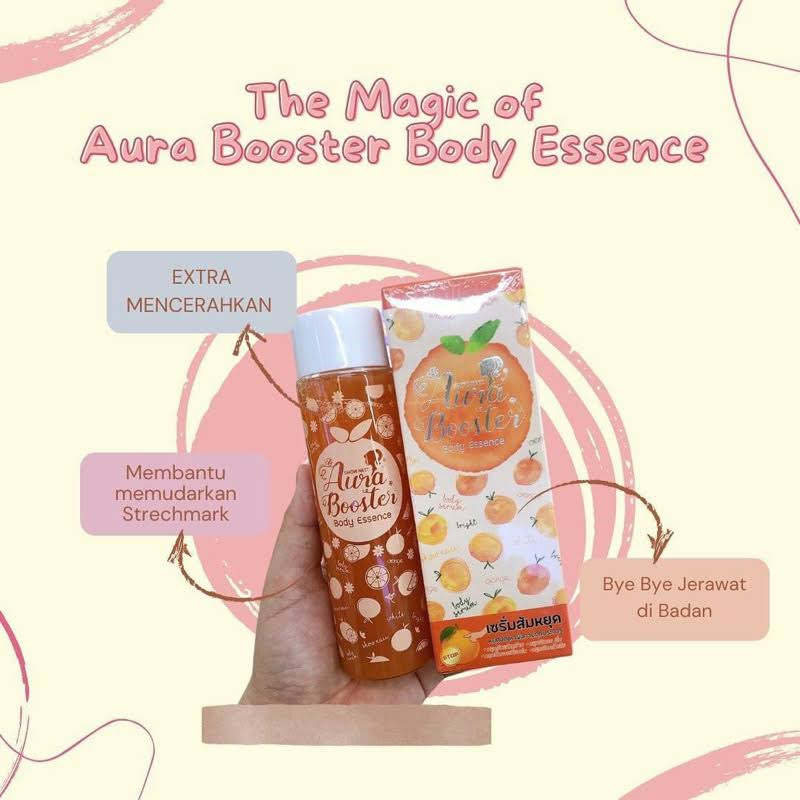 SHOW NAII AURA BOOSTER BODY ESSENCE SERUM 150ML BODY BOOSTER THAILAND