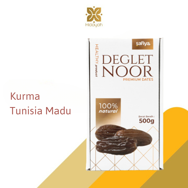 Kurma Tunisia Madu (Tanpa Tangkai ) 500 gr Deglet Tunisia Premium