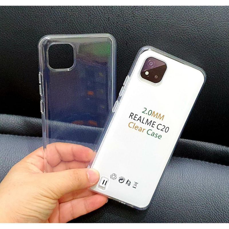 SOFT CASE - CLEAR CASE SPACE BENING Realme C55 NEW TYPE - CASING TPU TRANSPARAN PELINDUNG KAMERA REALME C55 NEW TYPE