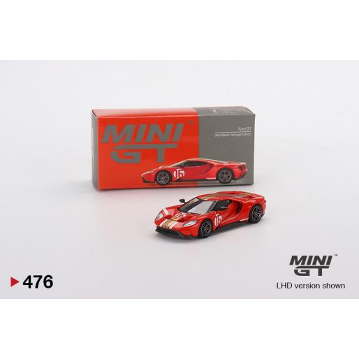 MINI GT 476 Ford GT Alan Mann Heritage Edition