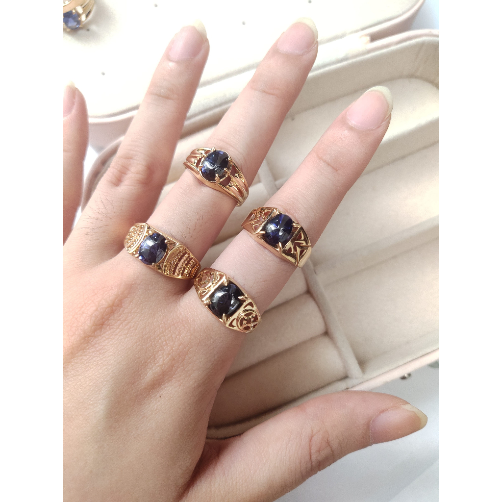 Cincin Pria Emas Kuning Kadar 375 8k