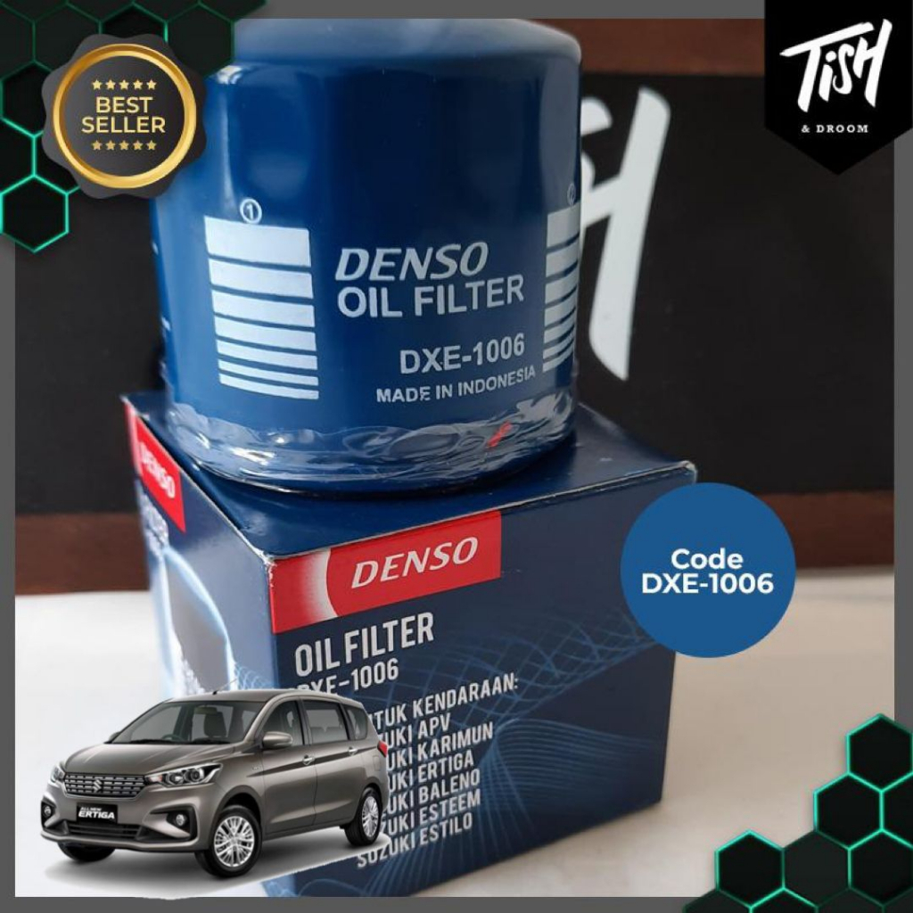 Denso DXE 1006 Oil Filter Suzuki Ertiga Filter Oli Mobil