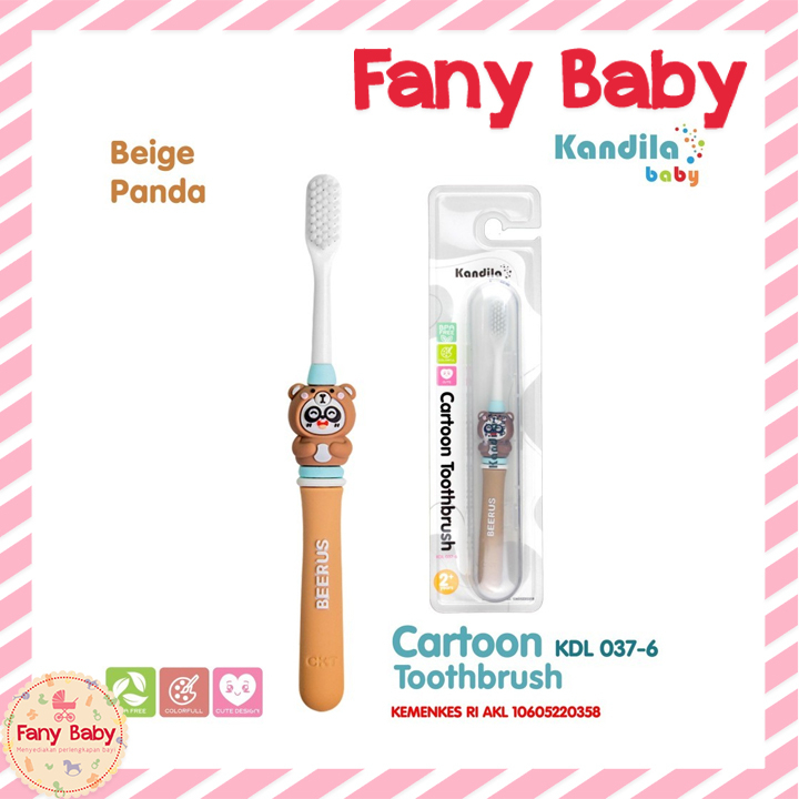 KANDILA BABY CARTOON TOOTHBRUSH / KDL 037-6