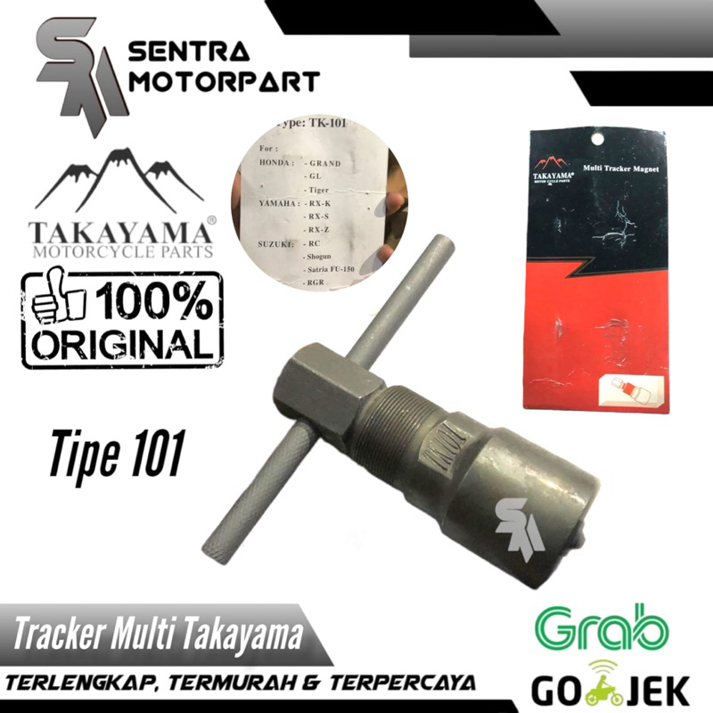 Treker tracker magnet magnit multi supra rxking satria fu tiger megapro tk101 takayama