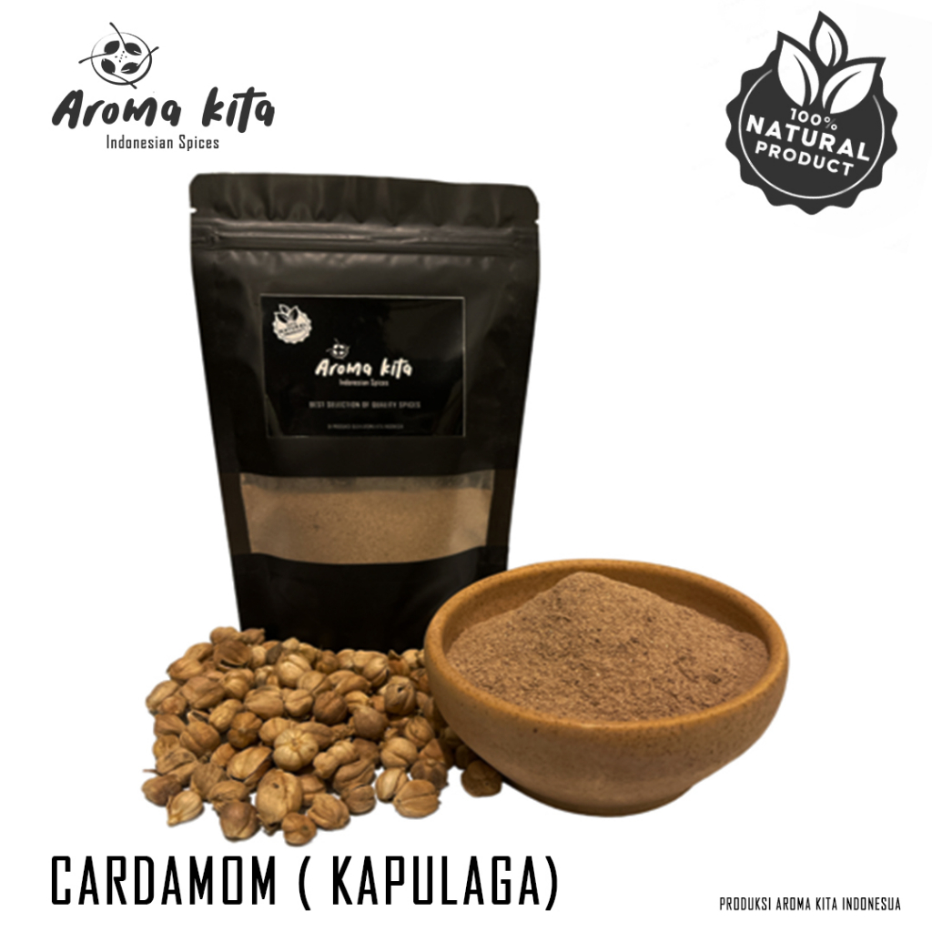 

Kapulaga Bubuk / Kapulaga Powder / Cardamom Ground - 150 gr