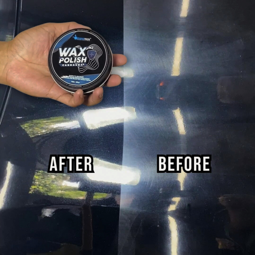 WAX POLISH - nanoTECH PROTECTION - Carnauba Wax - Pengkilap Mobil - Pengkilap Motor - Wax Mobil - Wax Motor - Obat Poles Cat Mobil - Obat Baret Cat Mobil - Pelindung Cat - Paint Protection