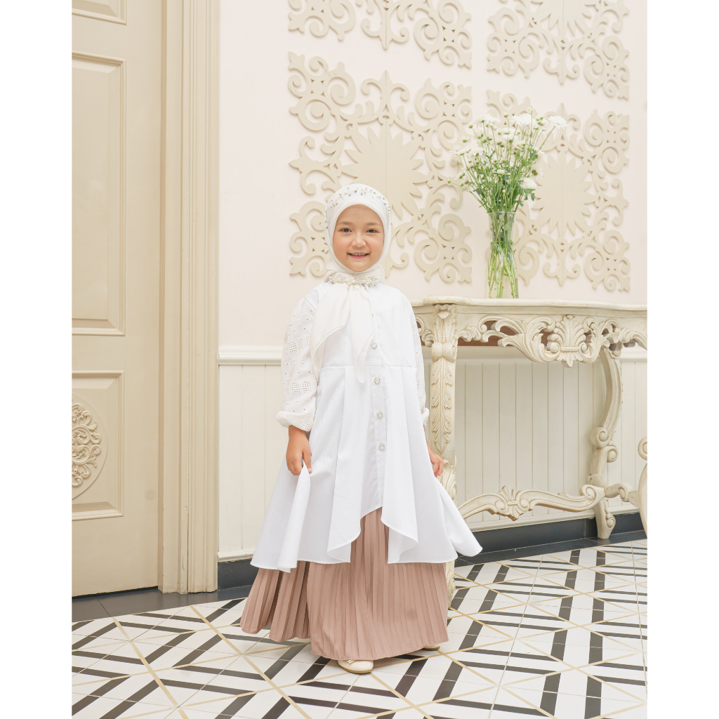 Parvita Girl Dress | Zysku Xena | Tunik Anak Lengan Panjang