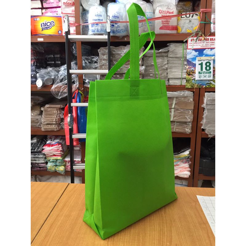 [1 LUSIN] TAS SPUNBOND 30x40x10 | TAS KAIN 30x40x10 | TAS KANVAS 30x40x10
