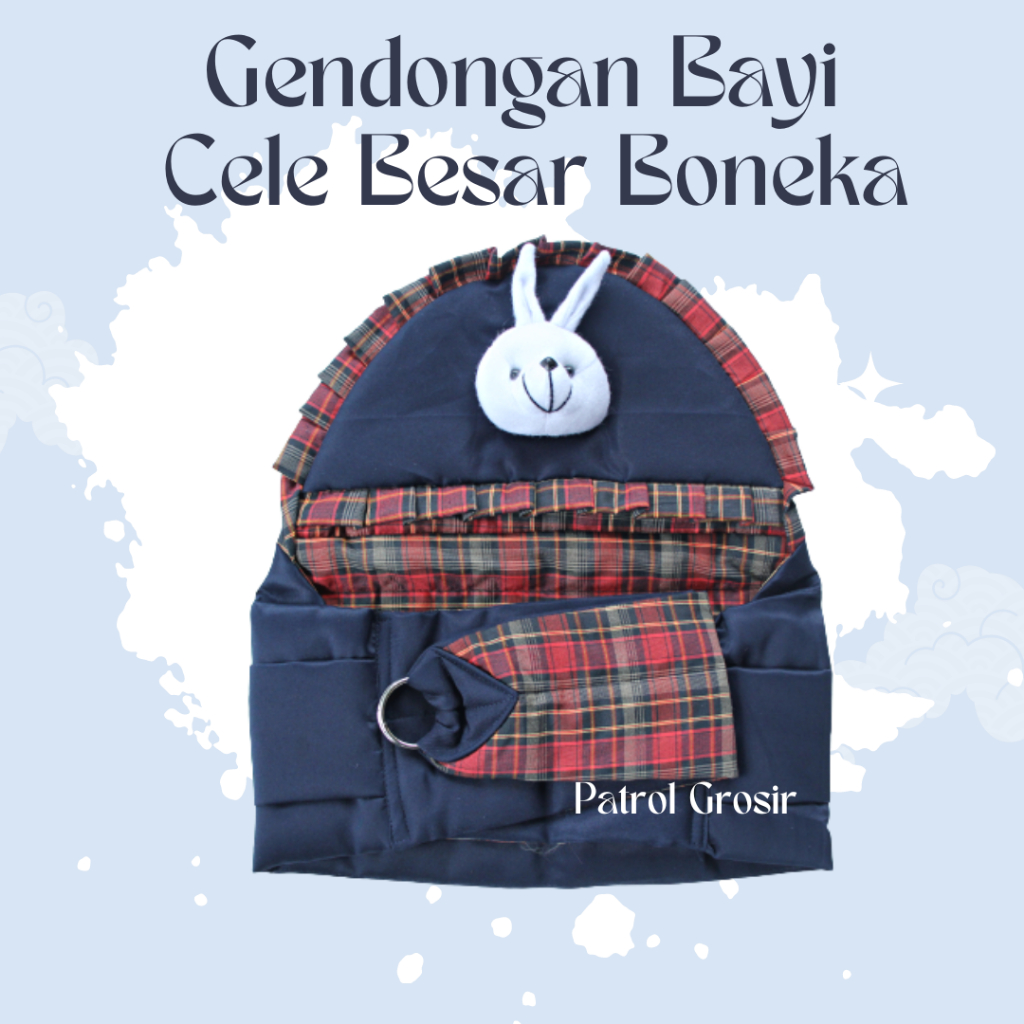 Gendongan Bayi Cele Besar Boneka