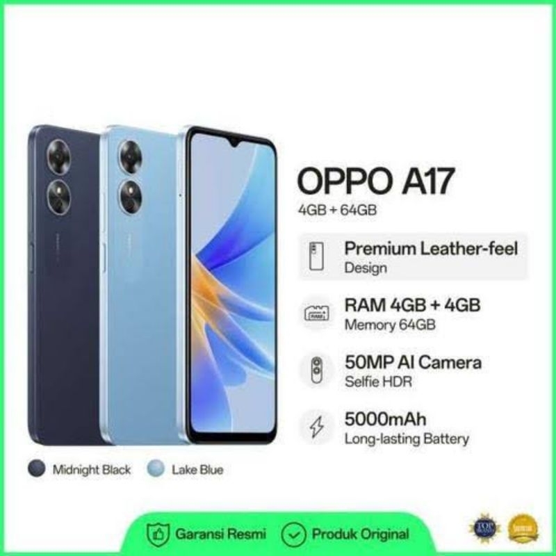 OPPO A17 RAM 4GB/64GB