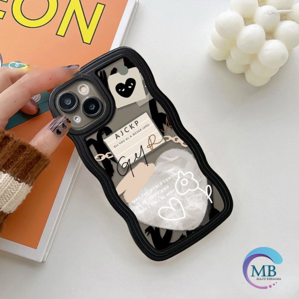 SS134 SOFTCASE MOTIF GRAFITI HATI BUNGA FOR XIAOMI REDMI 6A 8 8A PRO 9A 9C 10A 9T 10 NOTE 11E 4 4X 5A PRIME 5 7 8 9 10 11 PRO POCO M3 M4 X3 PRO MI A1 PLUS 10C POCO C40 MB4247