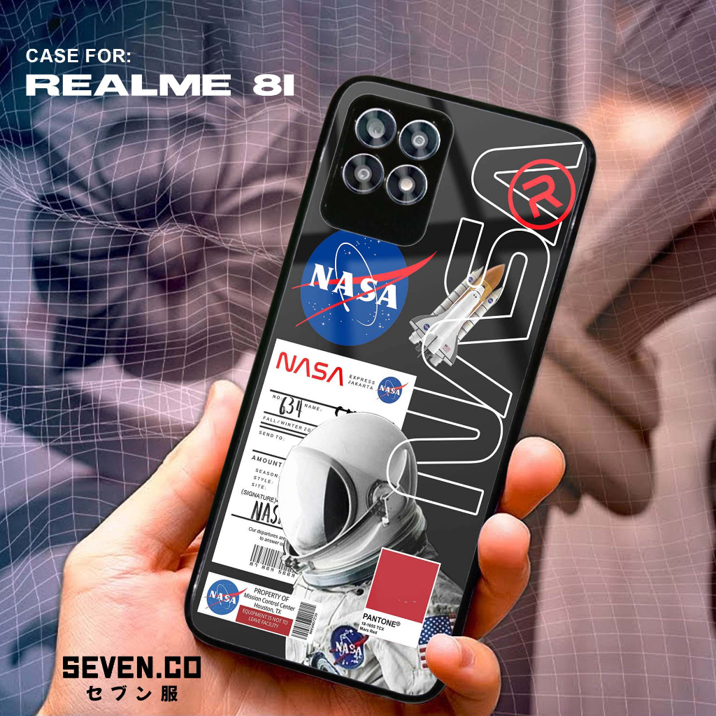 CASE REALME 8I 2 PRO  3 3 PRO F9 -  Casing Terbaru SEVEN CASE [ Nasa ] Silikon Hp Realme - Case Hp -