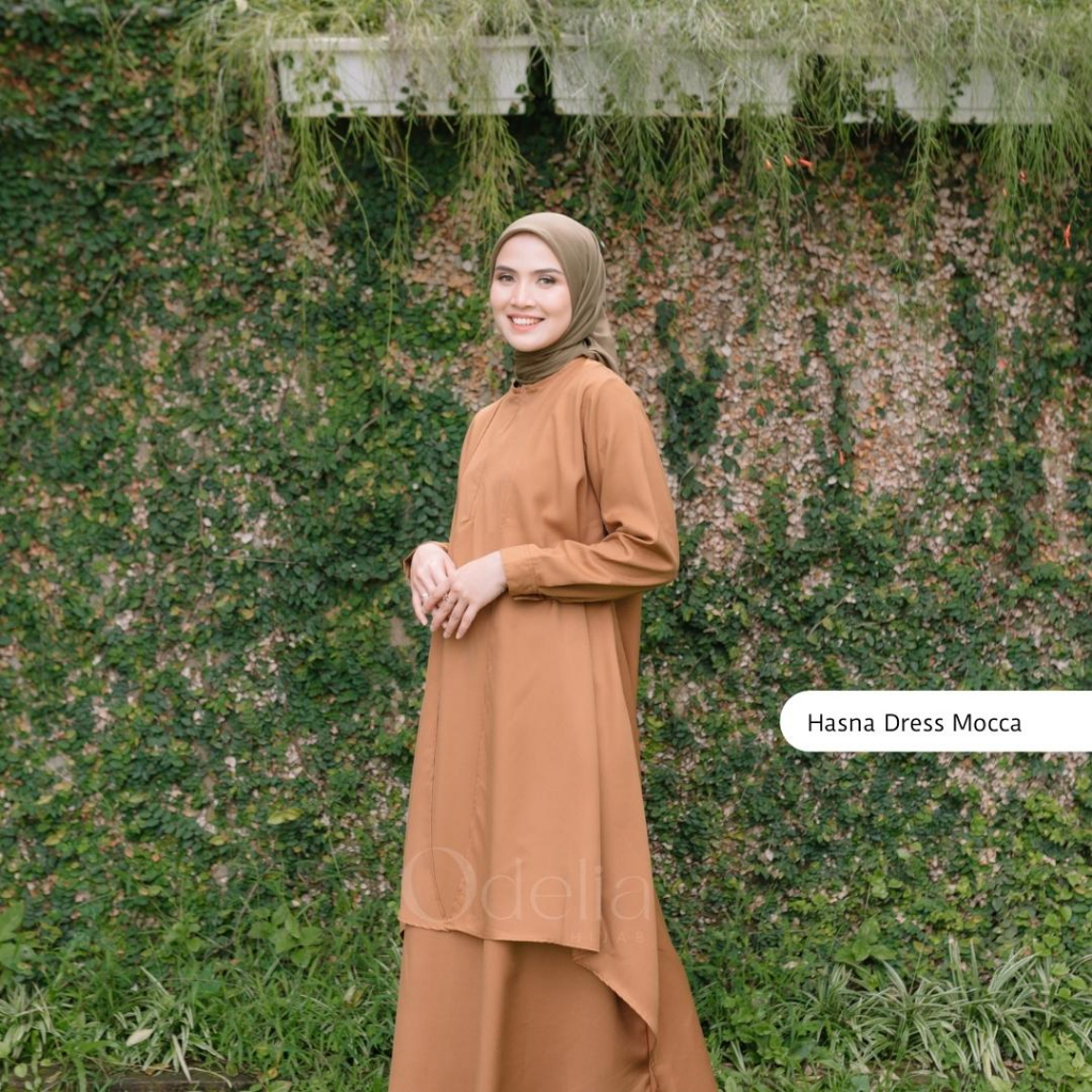 HASNA DRESS (FREE ELIAH HIJAB) - ODELIA HIJAB