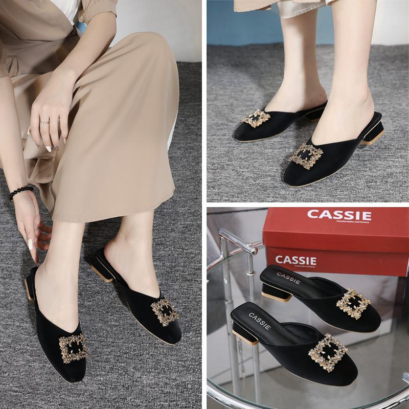 GSW High Heels wanita import Sepatu hak tahu wanita ( 666 ) Sepatu Pesta wanita 3 cm sendal wanita import sepatu kerja wanita