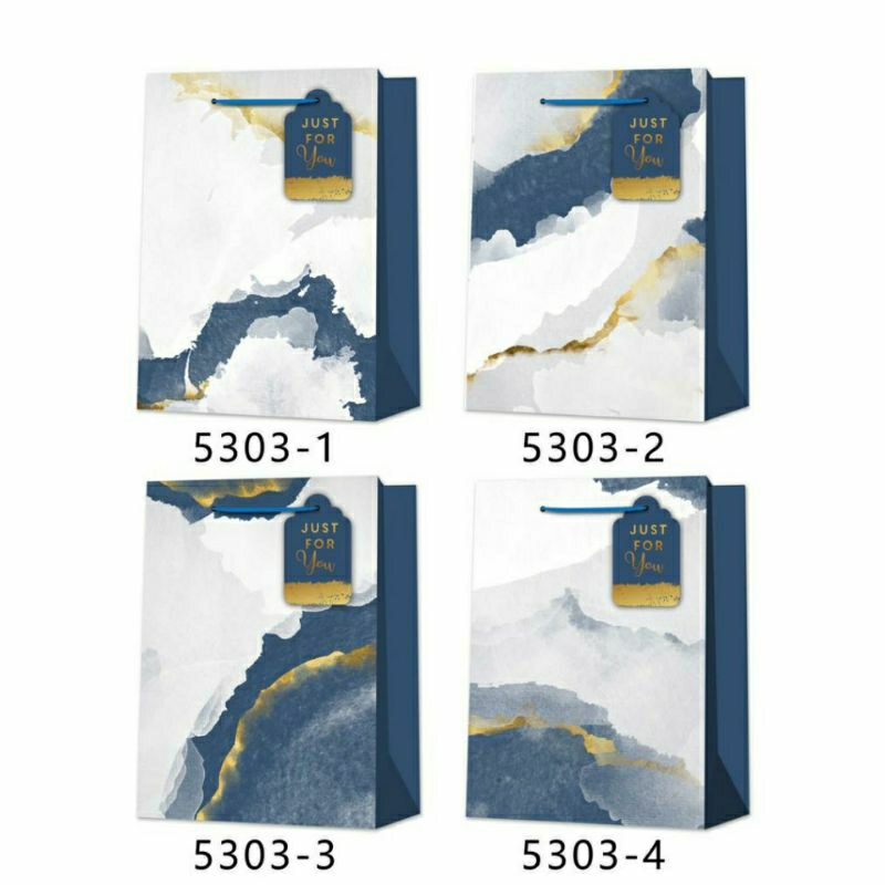 

Paperbag Motif Marble Ocean / Paperbag Motif - 5303