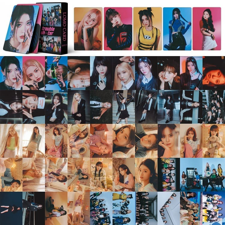 [BS] BISA COD 55pcs Kartu Foto KEP1ER First Impact Photo Card Lomo Card  KEP1ER KPOP - KP9141