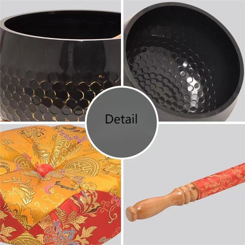 Singing Bowl Bahan Tembaga Tibetan Healing Bowl Buddha Tibet Struck Bowl Untuk Meditasi Umat Budha