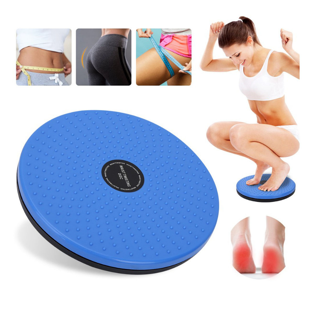 Waist Twisting Jogging Magnetic Piringan Magnetik Trimmer Joging Trimer Pembakar Lemak Pelangsing Perut Alat Bantu Olahraga Fitness Gym