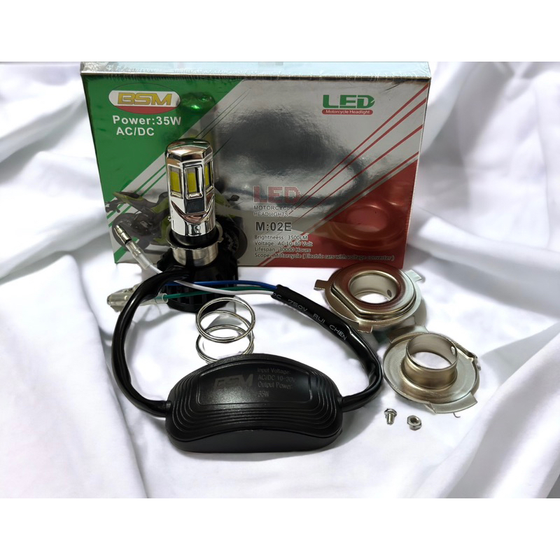 100% ORIGINAL LUMINOS LAMPU LED HID LUMINOS 3SISI NYALA WHITE BERKUALITAS SUPER TERANG