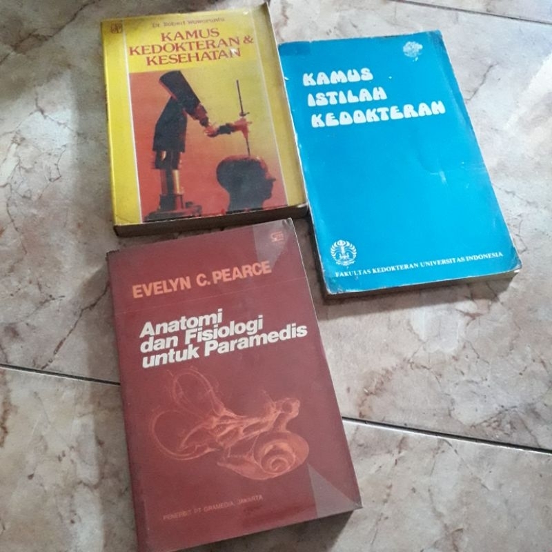 Buku Kedokteran Lawas - PESANAN