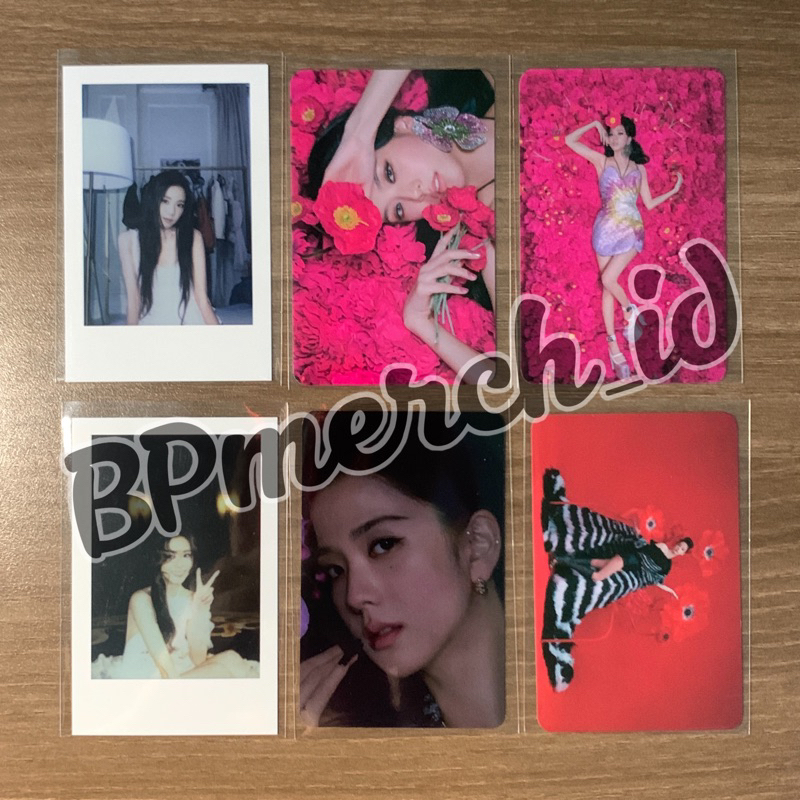 BLACKPINK JISOO KTOWN4U BEVERAGE GIFT PHOTOCARD