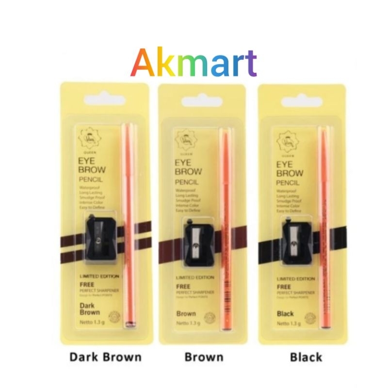 Viva Queen Eye Brow Pencil alis Limitied Edition  original 100% BPOM (harga grosir)