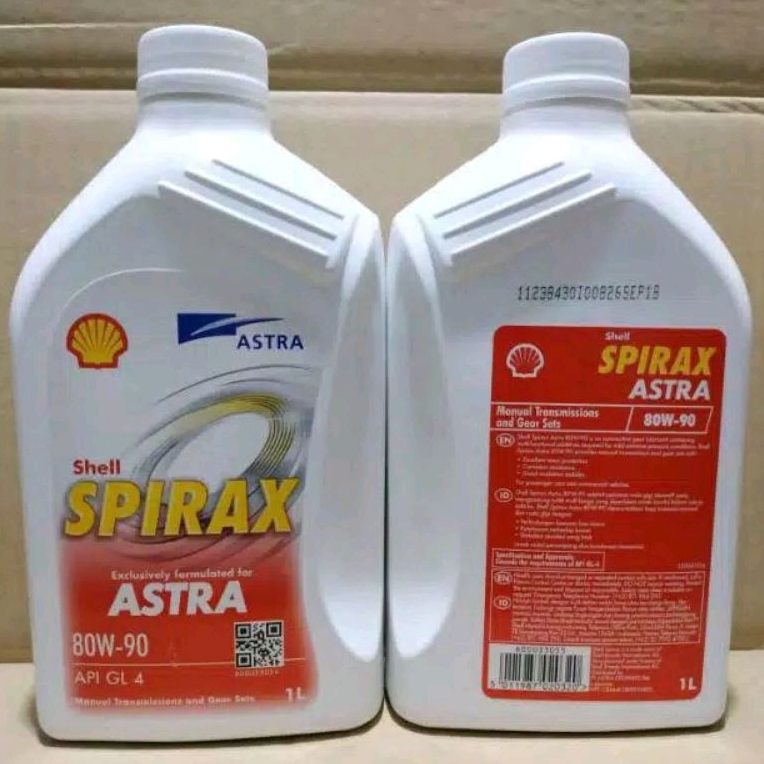 Oli SHELL ASTRA 80w-90 (1liter)/Shell Spirax MultiGrade