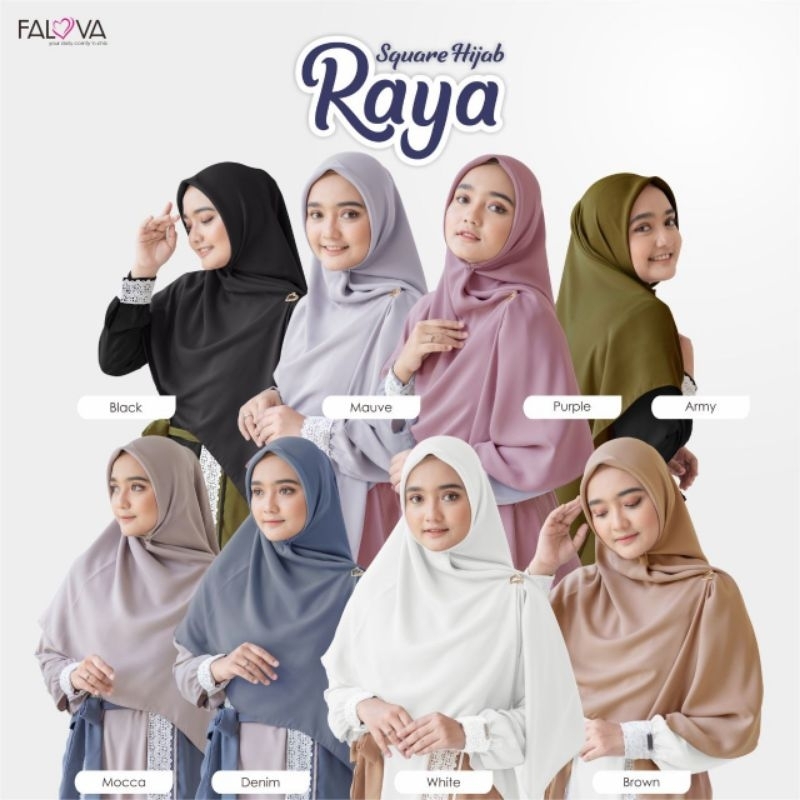 square Hijab Rayya Falova