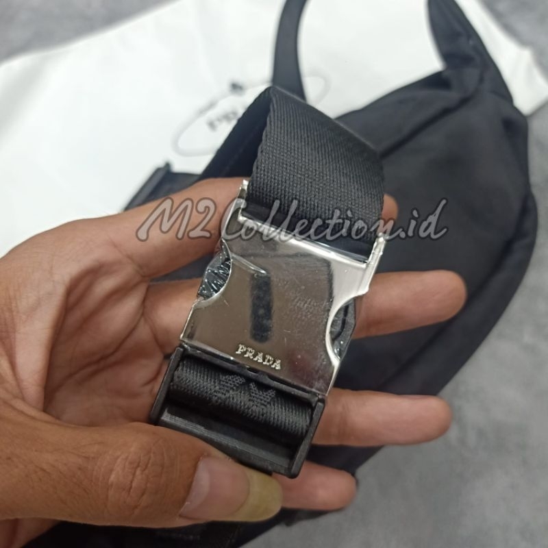 waistbag prada nylon belt bag tas pinggang premium quality