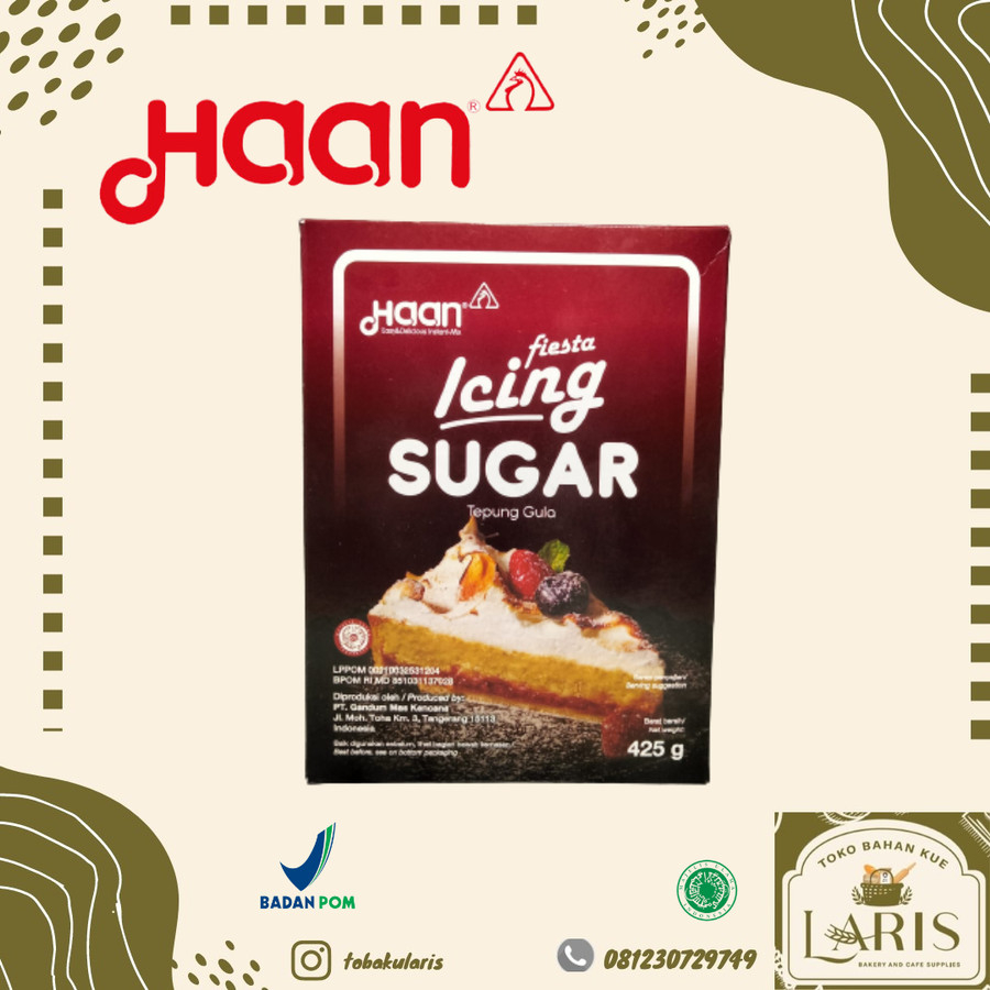 

Haan Fiesta Icing Sugar 425Gr