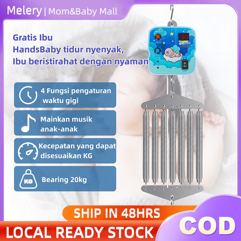 【Garansi 2 Tahun】TERMURAH. UBABY. Ayunan Bayi Elektrik Ayunan elektrik bayi Mesin Otomatis GARANSI