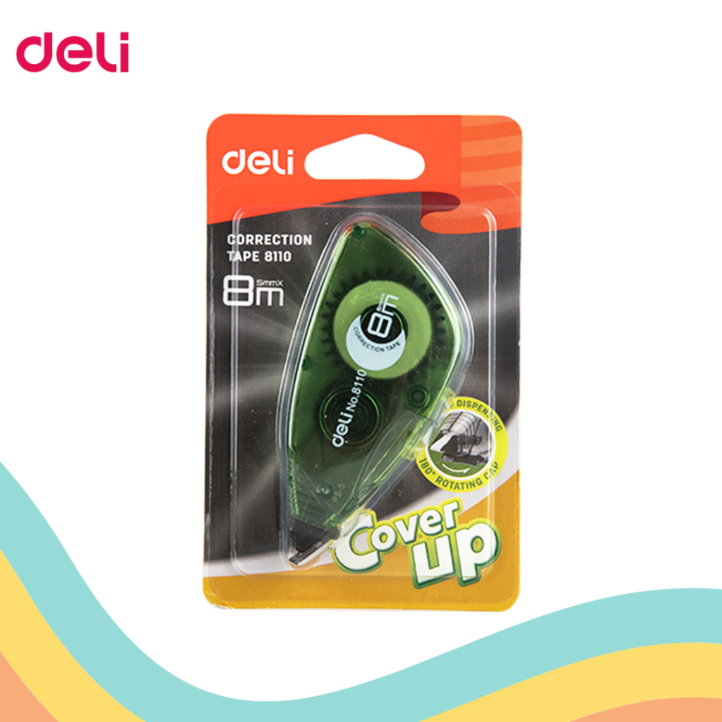 

OBRAL…!!! CORRECTION TAPE DELI E-8110 (1 PCS)