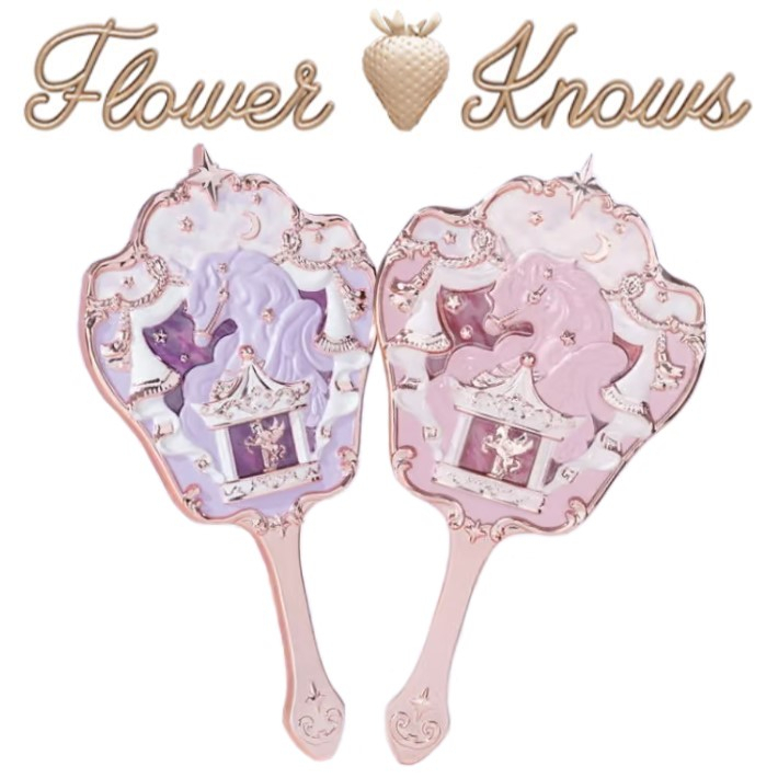 FLOWER KNOWS Unicorn Hand Mirror (Kaca / Cermin) FLOWERKNOWS LIMITED EDITION Original