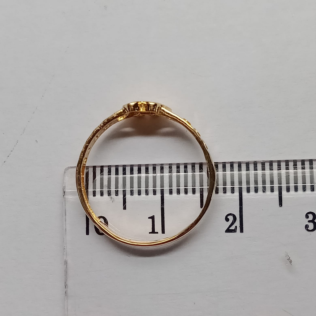 Cincin Emas 17K - 1.05 Gr Kadar 750 - 4761